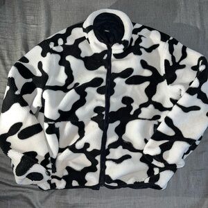 Obey Black and White Reversible Jacket